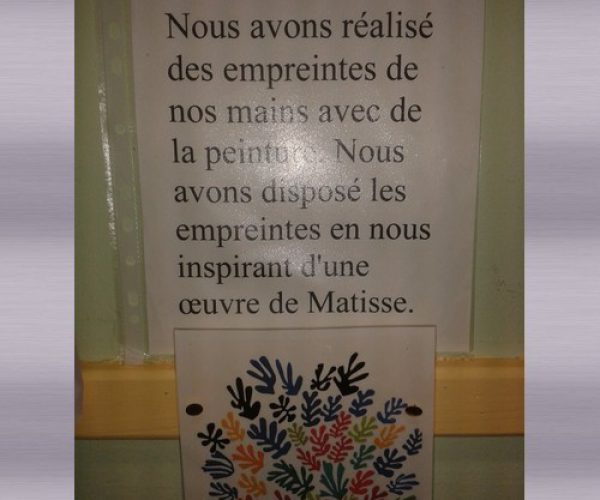 Projet Matisse à Hautmont Fontaine 1/2